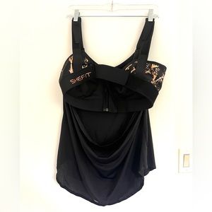 SheFit Flex Sports Bra and Clip Tank